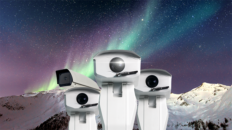 Aurora Full-Color Night Vision PTZ Camera